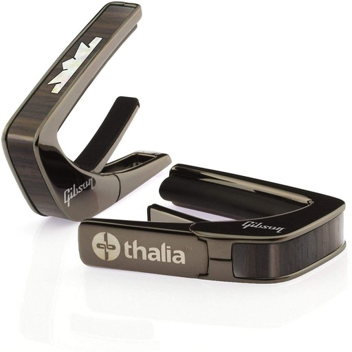 [TH-GIBCB-04] Thalia Capos Gibson Black Chrome Finish Capo - Crown