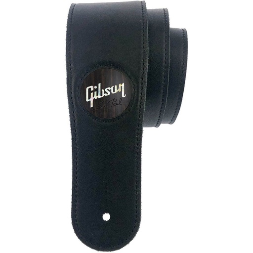 [TH-GIBST-07] Thalia Capos Gibson 2.5 Black Strap - Black Ebony w/ Gibson Pearl Logo