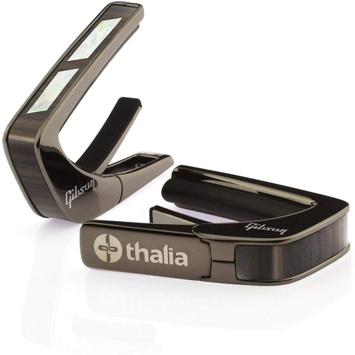 [TH-GIBCB-03] Thalia Capos Gibson Black Chrome Finish Capo - Split Paralleogram