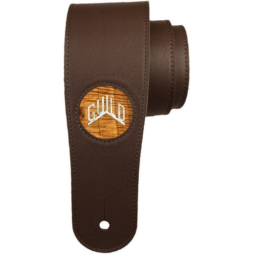[TH-GLDST-06] Thalia Capos Guild 2.5 Dark Chocolate Strap AAA Hawaiian Koa