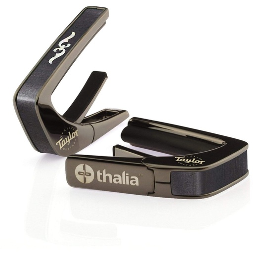 [TH-TYLCB-04] Thalia Capos Taylor BK/CHR Finish Capo 400 Series Renaissance Fingerboard Marker
