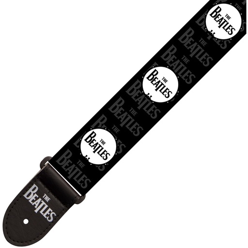 [BEATGS2] The Beatles Guitar Strap - Black