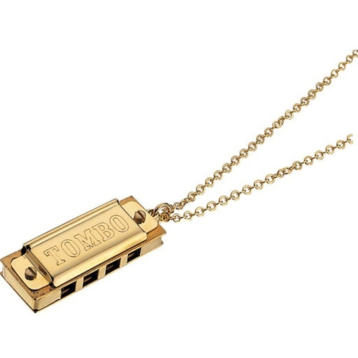 [ETBABYGOLD] Tombo Baby Harmonica 4 Hole Gold