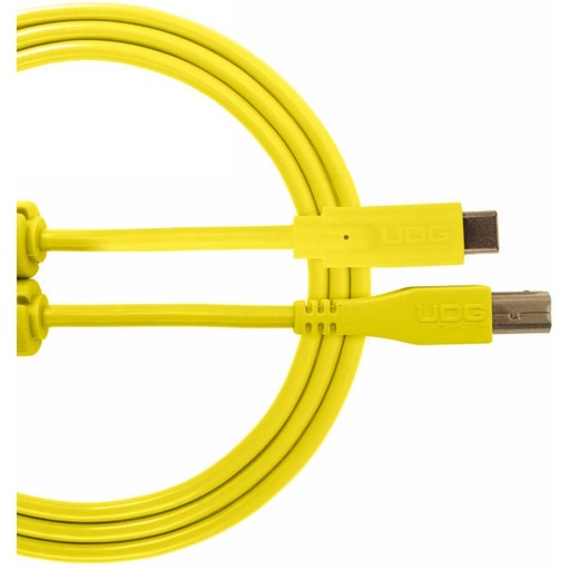 [U96001YL] UDG Ultimate Audio Cable USB 2.0 C-B Yellow Straight 1.5m