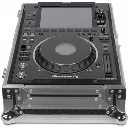 [U92021SL3] UDG Ultimate Flight Case Multi Format CDJ/MIXER Silver MK3