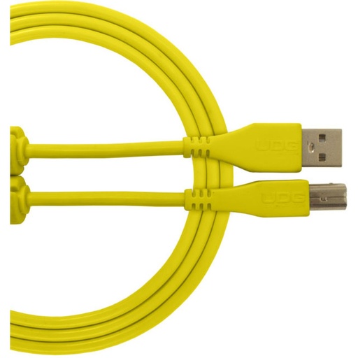 [U95001YL] UDG Ultimate Audio Cable USB 2.0 A-B Yellow Straight 1m