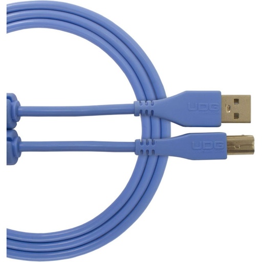 [U95003LB] UDG Ultimate Audio Cable USB 2.0 A-B Blue Straight 3m