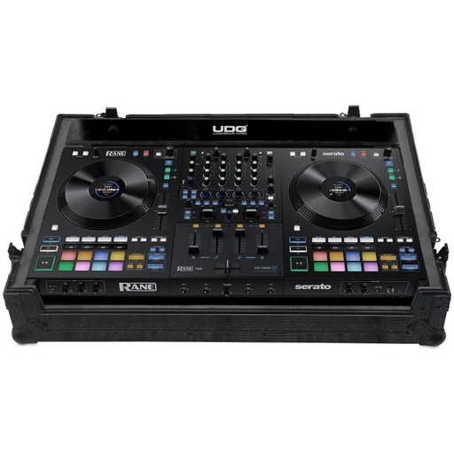 [U91082BL] UDG Ultimate Flight Case Rane Four BLK Plus (W)
