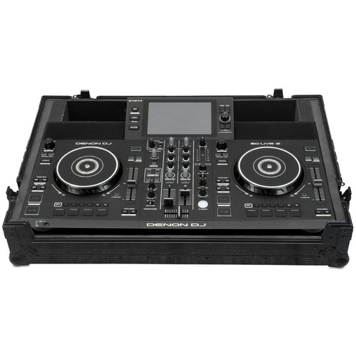 [U91080BL] UDG Ultimate Flight Case Denon DJ SC Live 2 BLK Plus (W)