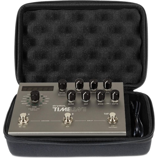 [U8497BL] UDG Creator Strymon Timeline/BigSky/Mobius/Nightsky/Volante Hardcase Black