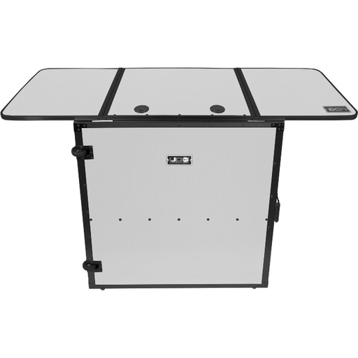 [U91049WH2] UDG Ultimate Fold Out DJ Table White MkII Plus (Wheels)