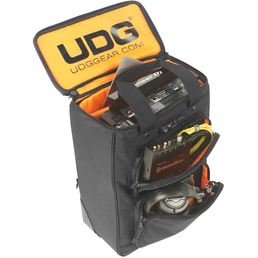 [U9024BL/OR] UDG Ultimate Producer Backpack Trolley Black/Orange