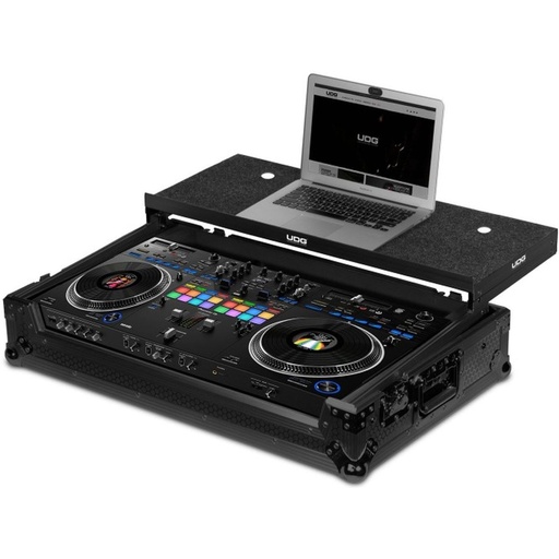 [U91077BL] UDG Ultimate Flight Case Pioneer DDJ-REV7 BLK Plus (L&amp;amp;W)
