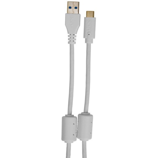 [U98001WH] UDG Ultimate Audio Cable USB 3.0 C-A White Straight 1.5m