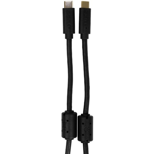 [U99001BL] UDG Ultimate Audio Cable USB 3.2 C-C Black Straight 1.5m