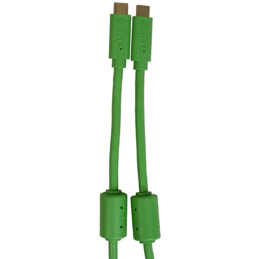 [U99001GR] UDG Ultimate Audio Cable USB 3.2 C-C Green Straight 1.5m