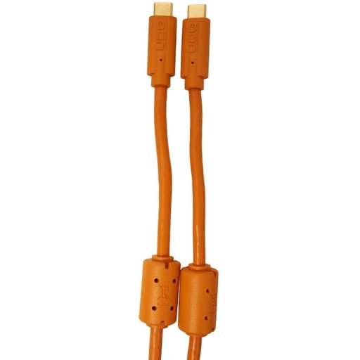 [U99001OR] UDG Ultimate Audio Cable USB 3.2 C-C Orange Straight 1.5m