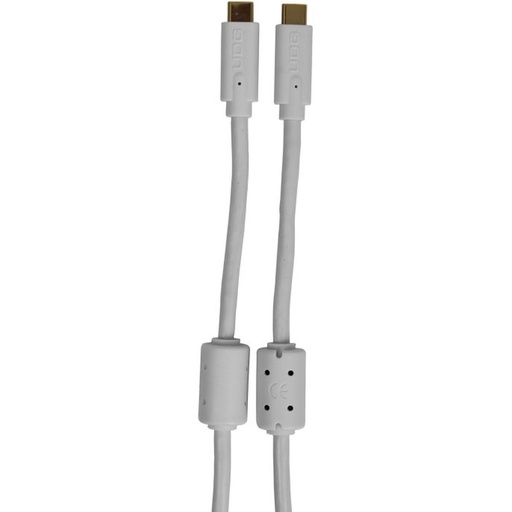 [U99001WH] UDG Ultimate Audio Cable USB 3.2 C-C White Straight 1.5m