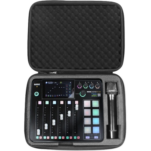 [U8510BL] UDG Black RØDECaster Pro II &amp;amp; Duo Hardcase