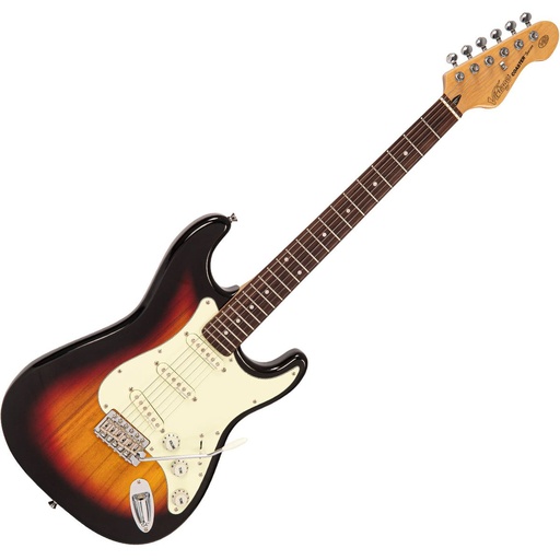 [V60SB] Vintage V60 Coaster Series Electric Guitar - 3 Tone Sunburst