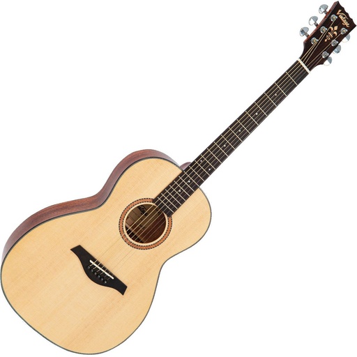 [V1850N] Vintage Performer Series - All Solid Parlour Acoustic - Natural Gloss