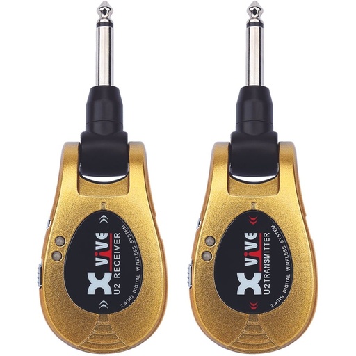 [XU2GD] Xvive Wireless Guitar System - Gold