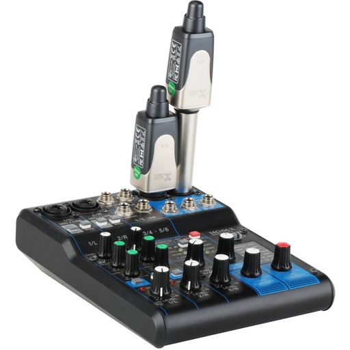 [XU3D] Xvive Dual Wireless Audio System For Audio - Black