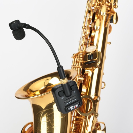 [XU7] Xvive Saxophone And Trumpet Wireless System &amp;amp; Travel Case
