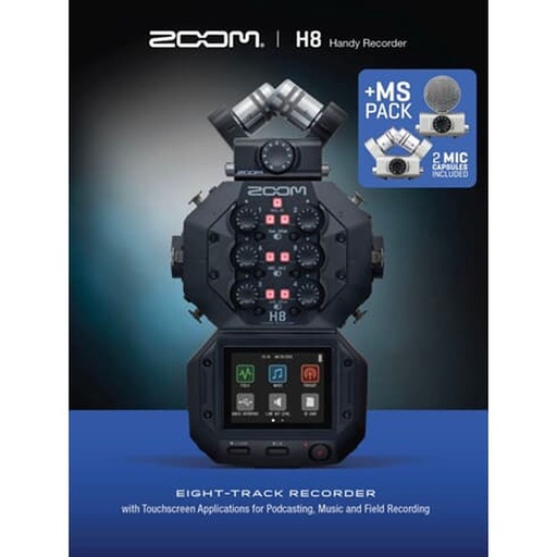 [10012573] Zoom H8 + MS Pack LTD Edition