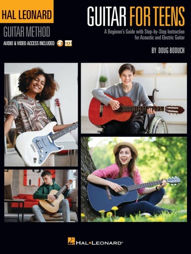 [HL00383645] Hal Leonard Guitar for Teens Method 	