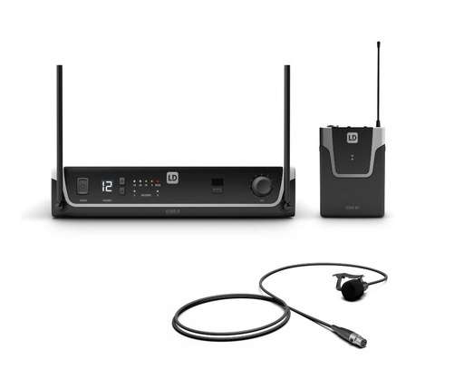 [U308 BPL] LD Systems U308 BPL Wireless Microphone System With Bodypack And Lavelier Microphone