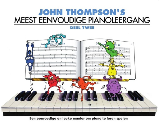 [WMR000528] John Thompson's Meest Eenvoudige Pianoleergang 2