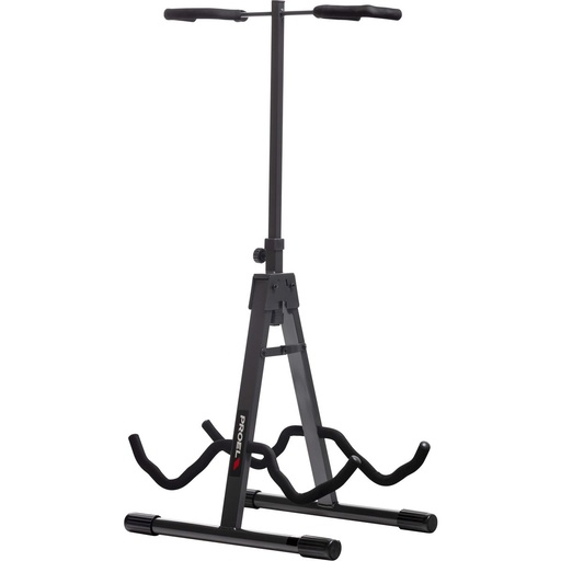 [FC820] Proel Stage Double Stand w/ Universal Arms And Neck Protection Collar