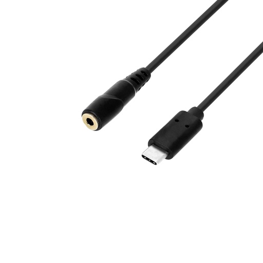 [K3BYUSBC0020] Adam Hall K3BYUSBC0020 USB-C Adapter Cable 3.5mm Female Mini Jack - USB-C 0.2m