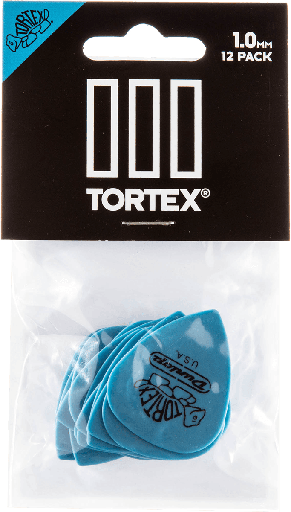 [462P100] Dunlop 462P100 Tortex TIII 1.0mm (12)