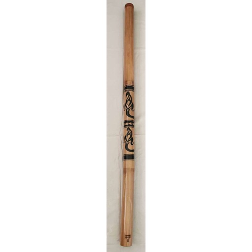 [3814054-B] Terre Didgeridoo Bamboo Maori Tattoo B