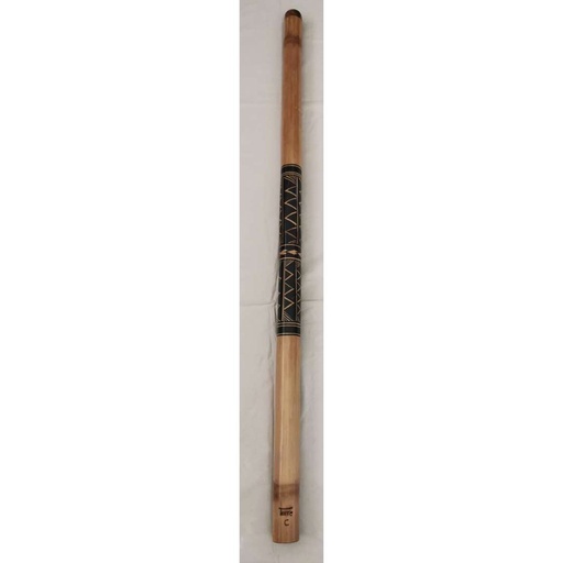 [3814054-C] Terre Didgeridoo Bamboo Maori Tattoo C