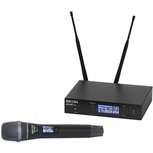 [AETHERRM1MC] EIKON PLL UHF Wireless Handheld Microphone System (655-679 MHZ)