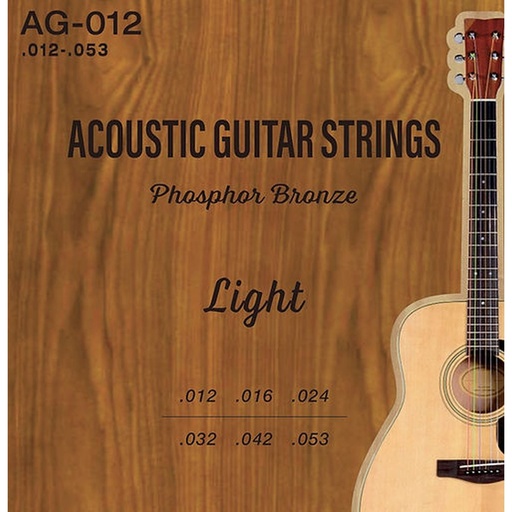 [AG 012] CLX AG 012 Strings Western 012 In Wooden Box