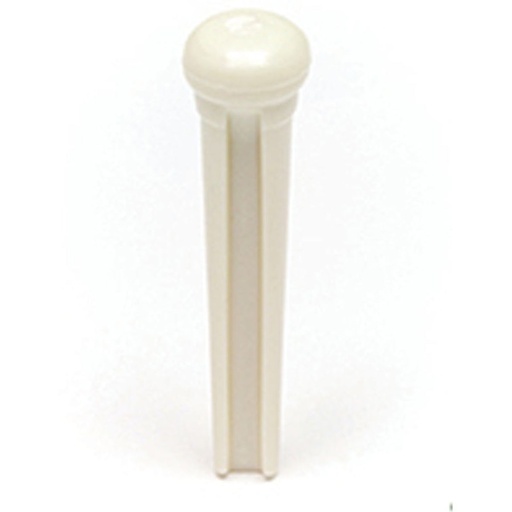 [PP-1142-00] Graph Tech Tusq Bridge Pins - Martin 2mm - Whitemop DOT-6 Pces