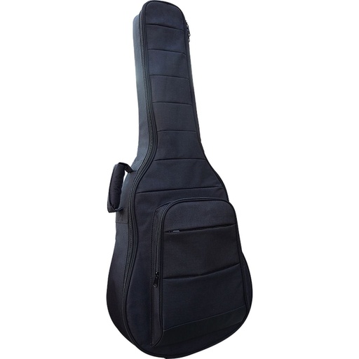 [GTW 155 BLK] CLX GTW 155 BLK Guitar Bag For Western/ Folk Guitar 15 mm Luxury (Black)