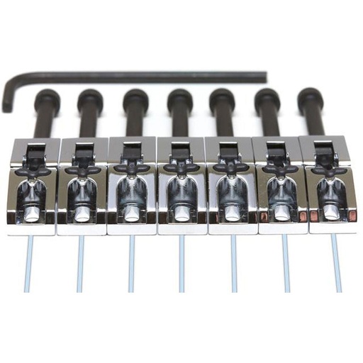 [PN-0080-C7] Graph Tech Ghost - Floyd Rose Saddle Chrome 7 String