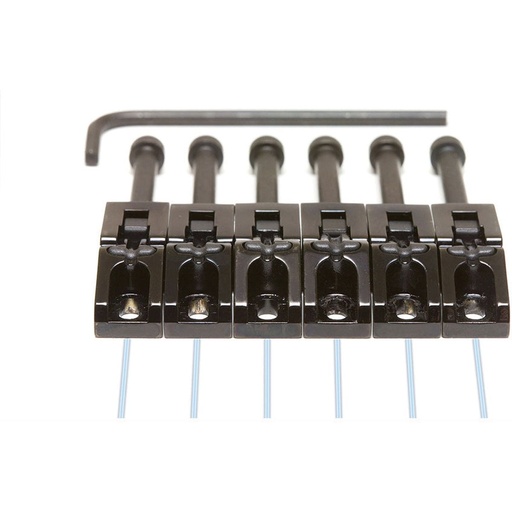 [PN-0080-B6] Graph Tech Ghost - Floyd Rose Saddle Black 6 String