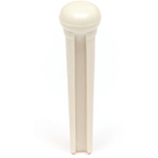 [PP-1100-01] Graph Tech Tusq Bridge Pins - No Dot - WHITE-6 Pces