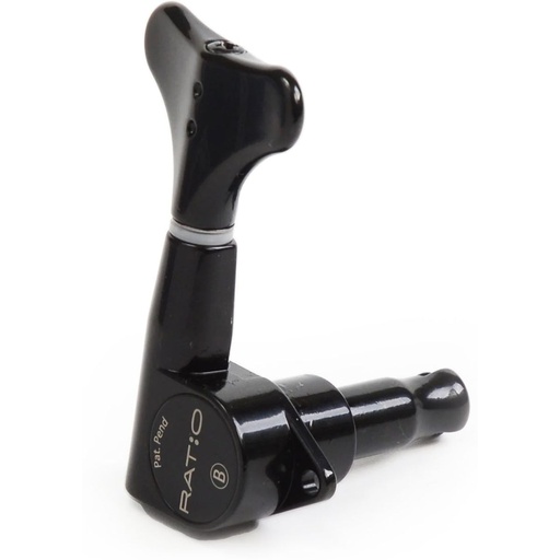 [PRB-5320-B0] Graph Tech Ratio Bass Machine Heads - 2+3 5 String - Black
