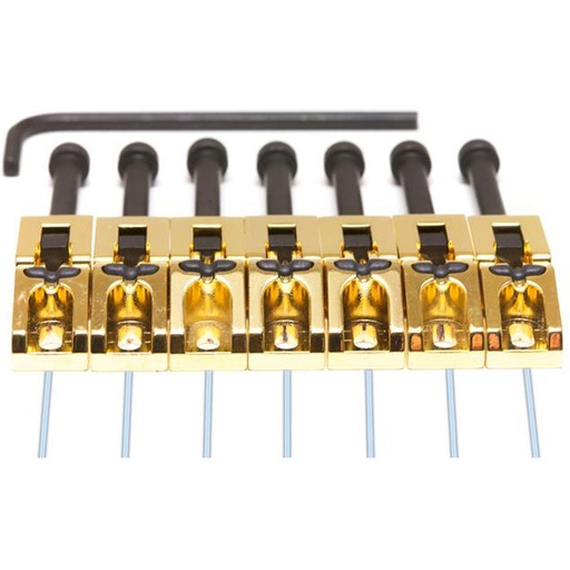 [PN-0080-G7] Graph Tech Ghost - Floyd Rose Saddle Gold 7 String