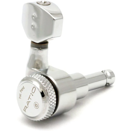 [PRL-8322-C0] Graph Tech Ratio Electric Locking 3+3 Mini Contemporary - Chrome