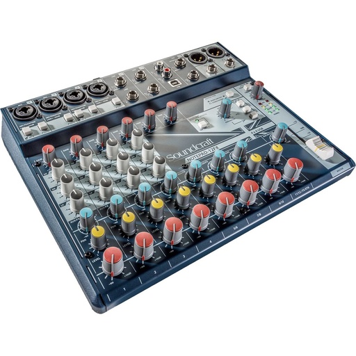 [NOTEPAD-12FX] Soundcraft Notepad-12FX 12-Chan.comp Mixer w/ USB + FX