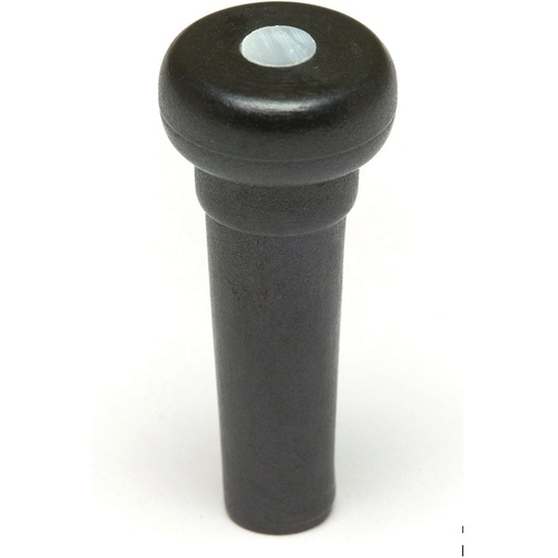 [PP-7242-00] Graph Tech Tusq End Pin - Black Wmop Dot