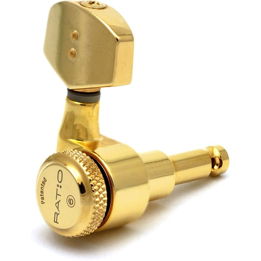 [PRL-8311-G0] Graph Tech Ratio Electric Locking 3+3 Contemporary 2 Pin - Gold